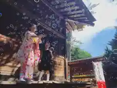 滑川神社 - 仕事と子どもの守り神(福島県)