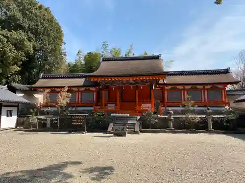 休ヶ岡八幡宮（薬師寺境内社）の本殿