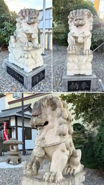 成田山函館別院函館寺の狛犬