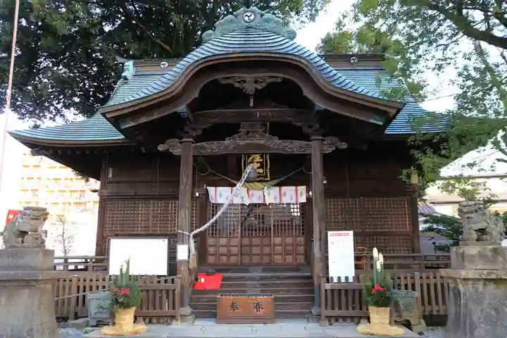 阿邪訶根神社の本殿・本堂
