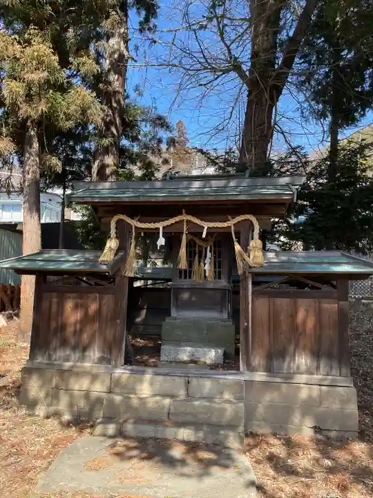 御作田社の本殿・本堂