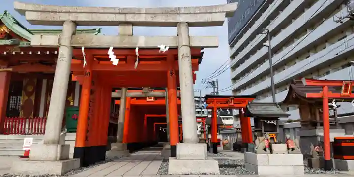 東京羽田 穴守稲荷神社の鳥居