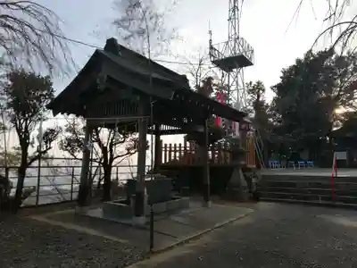 津峯神社の手水舎