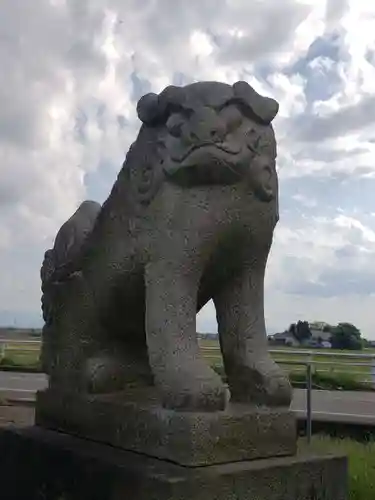 日宮社の狛犬