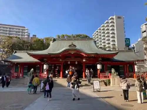 生田神社の本殿・本堂