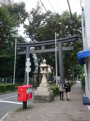 金王八幡宮の鳥居