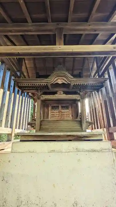 乳清水神社の本殿・本堂