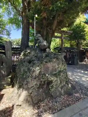 牛嶋神社の狛犬