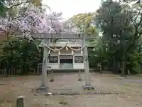 神明社(西堀江神明社)の鳥居