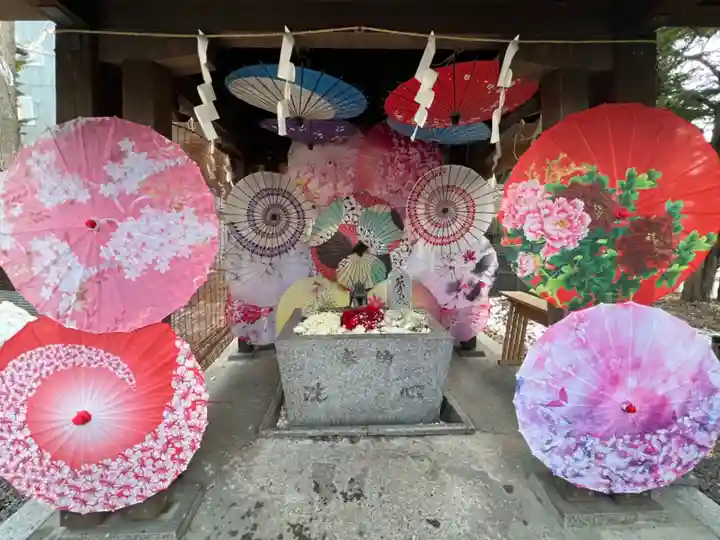 札幌諏訪神社の手水舎