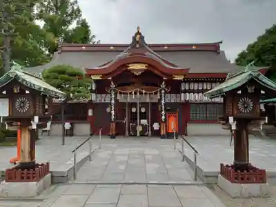 阿部野神社の本殿・本堂
