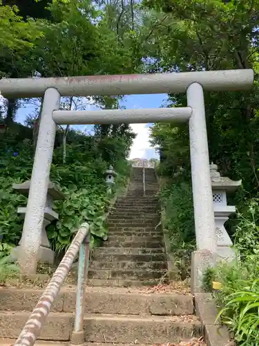 佐波波地祇神社の鳥居