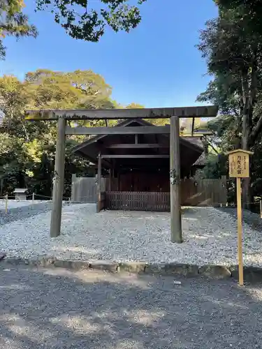 月夜見宮（豊受大神宮別宮）の鳥居