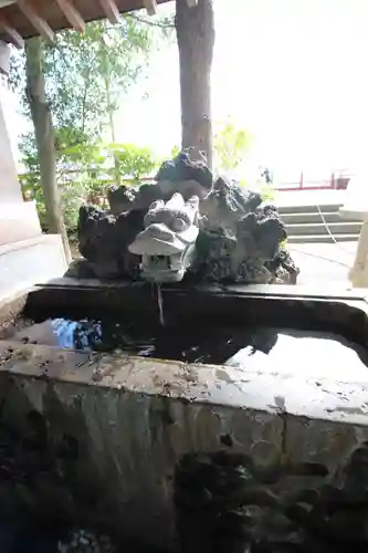 多摩川浅間神社の手水