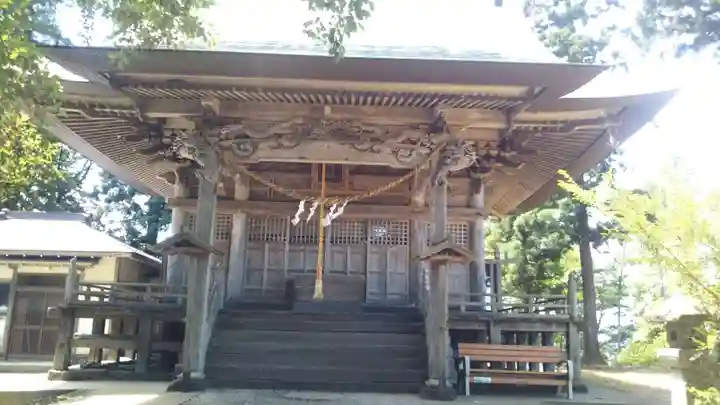 胡四王神社の本殿・本堂