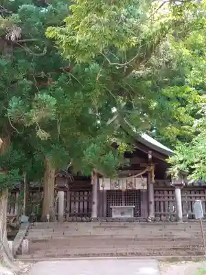 諏訪大社上社前宮の本殿・本堂