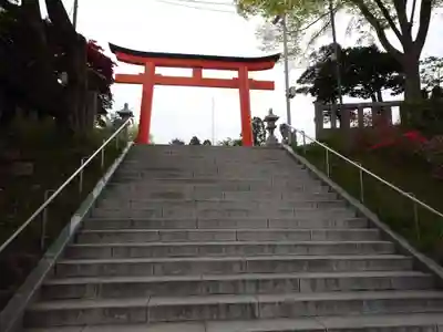 湯倉神社の鳥居