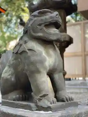 上目黒氷川神社の狛犬