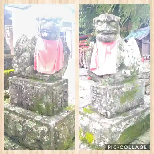 本宮神社の狛犬