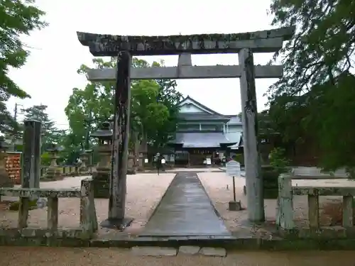 松江神社の鳥居