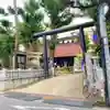 高円寺氷川神社の鳥居
