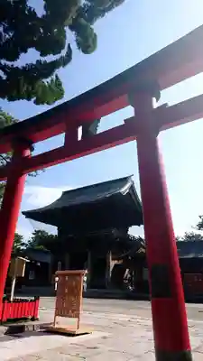 白山神社の鳥居