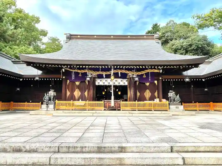 兵庫縣姫路護國神社の本殿・本堂