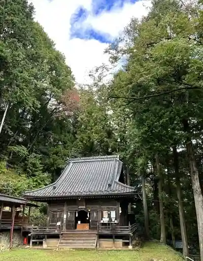 子檀嶺神社の本殿