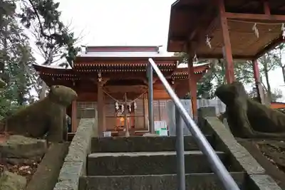 阿久津「田村神社」(郡山市阿久津町)旧社名:伊豆箱根三嶋三社の本殿・本堂