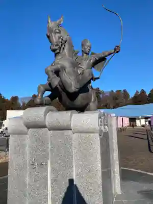 那須神社の像