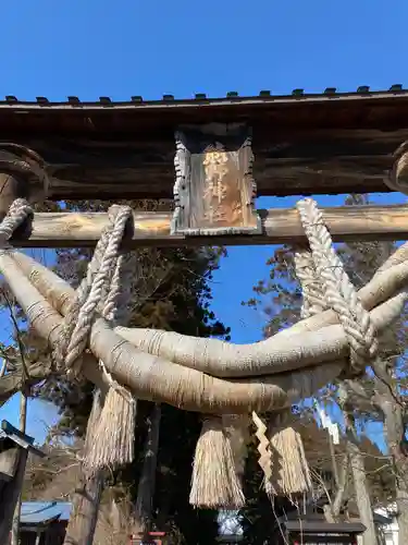 新宮熊野神社の鳥居