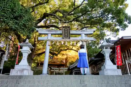 事任八幡宮の鳥居