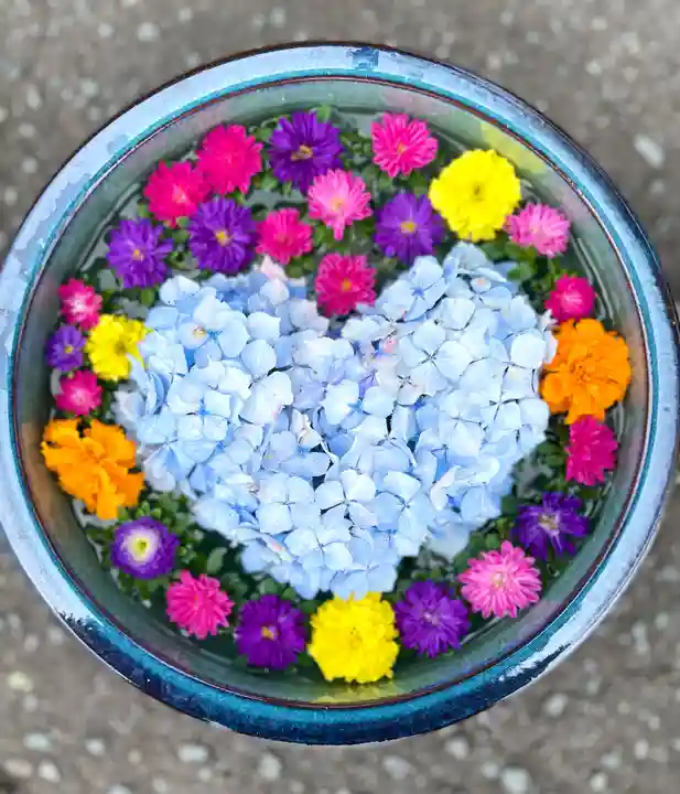 伊達神社の手水舎