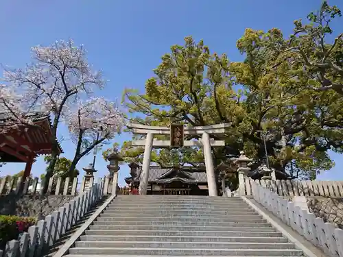 百舌鳥八幡宮の鳥居