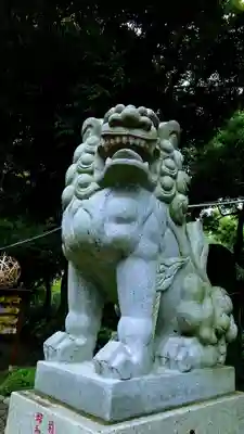 菊田神社の狛犬