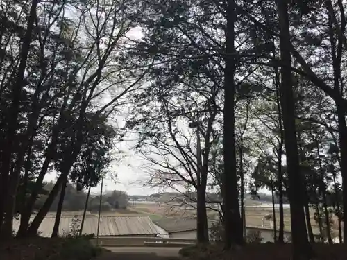 東蕗田天満社の景色