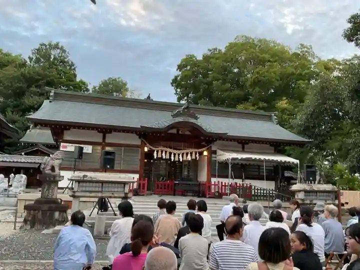 新羅神社のお祭り