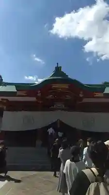 日枝神社の本殿・本堂