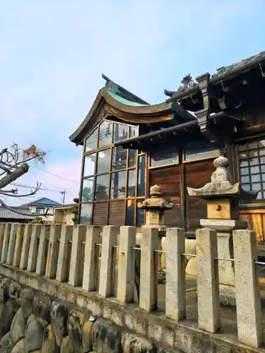 羽々矢神社の本殿・本堂
