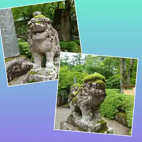 古峯神社の狛犬