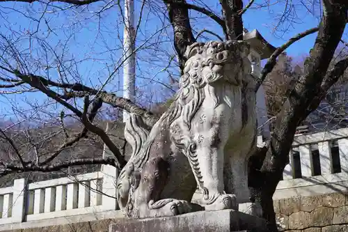 福島縣護國神社の狛犬