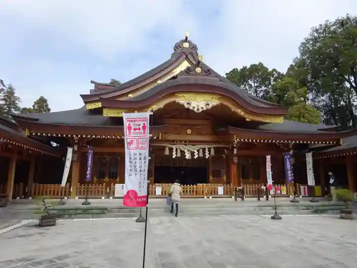 亀ケ池八幡宮の本殿・本堂