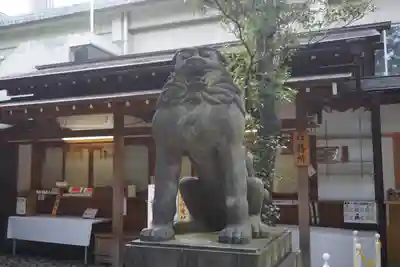 下谷神社の狛犬