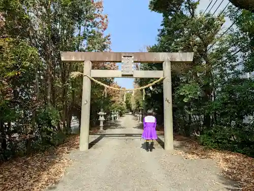 松原神社の鳥居
