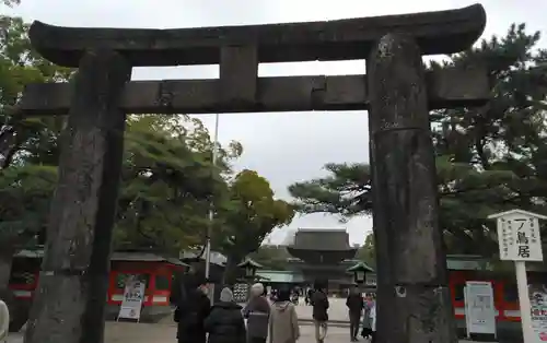 筥崎宮の鳥居