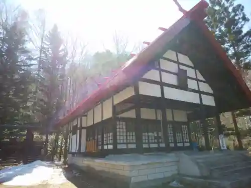 定山渓神社の本殿