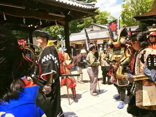 道明寺天満宮のお祭り