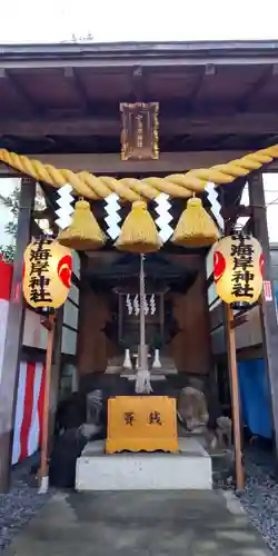 中海岸神社の本殿・本堂