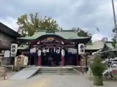 開口神社の本殿