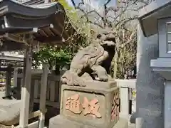牛天神北野神社の狛犬